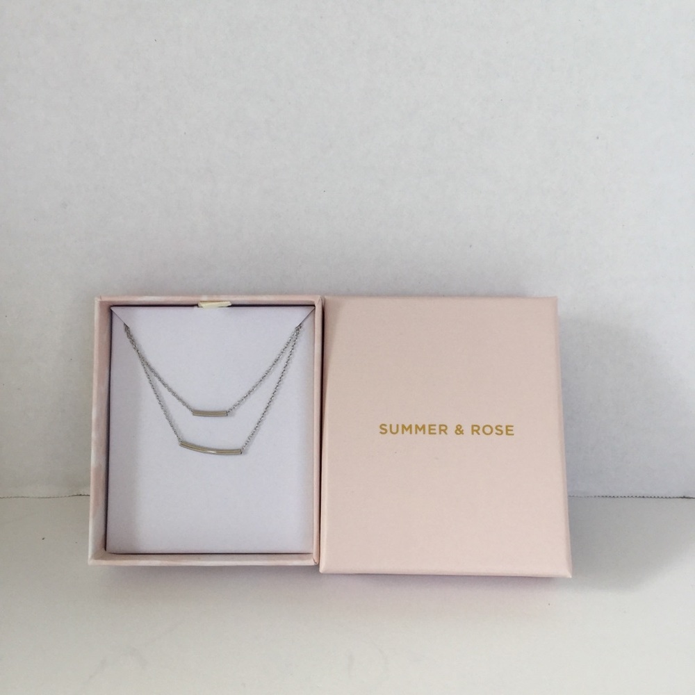 Summer and rose necklace